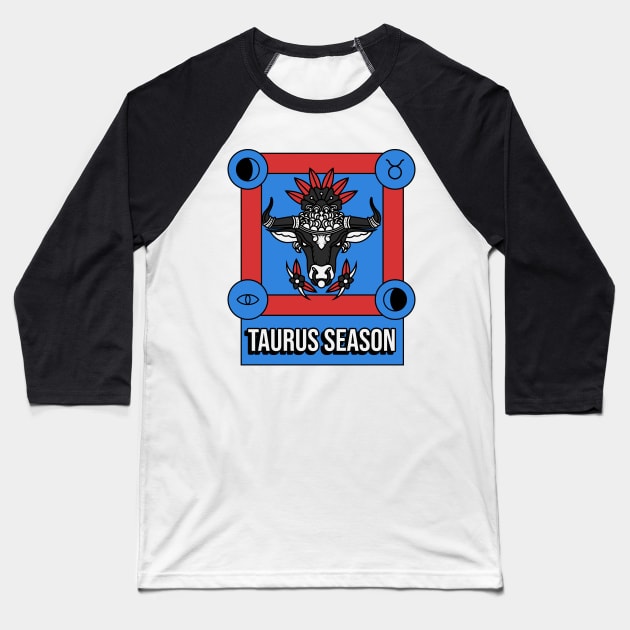 Taurus Baseball T-Shirt by TeesMePlease